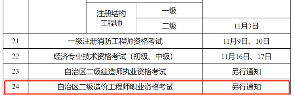 北京、湖南、湖北等地区二造考试时间已公布！