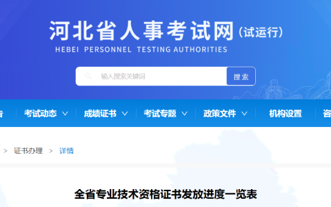 2023年河北省中级经济师证书领取通知