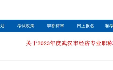 湖北武汉2023年高级经济师职称评审通过人员名单公示，共137人！
