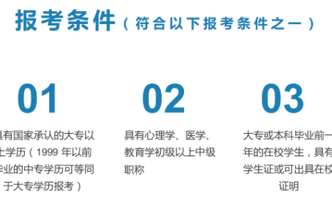 2024年心理咨询师考试需满足什么条件？报名时间定了吗？