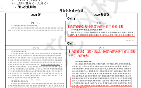 2025年咨询工程师《宏观经济政策与发展规划》新版教材知识点变动解析汇总