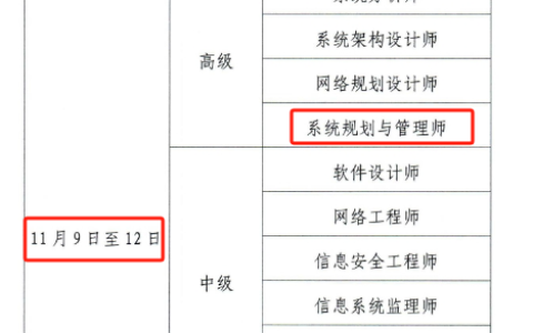 24年系统规划与管理师考试介绍全面解析及备考推荐