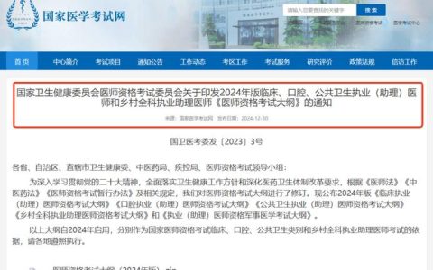 2025年执业医师考试大纲更新：现代医学趋势与医疗服务质量提升的关键影响