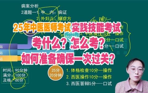 2025年中医执业医师实践技能测试趋势与备考策略全解析