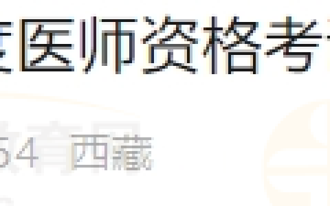 西藏考区拉萨2024年度医师资格考试现场审核公告