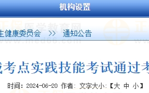 吉林白城考点2024医师实践技能考试通过考生准考证号（6月18日）