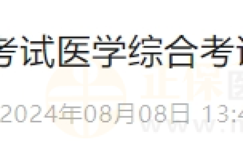 广西考区2024年医师资格考试医学综合考试准考证打印入口开通！