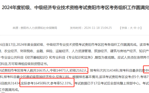 考后反馈！2024年中级经济师考试弃考率高的四点分析