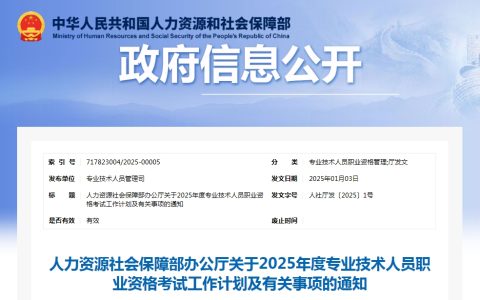 2025年软考系统规划与管理师考试时间安排计划公布