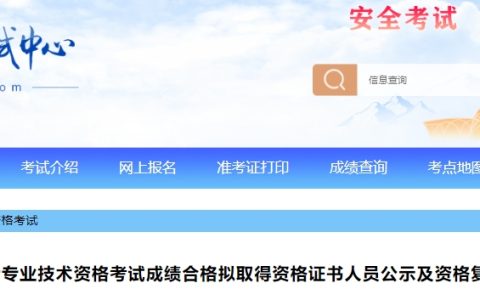 宁夏人事考试网发布2024年中级审计师考试成绩合格拟取得资格证书人员公示及资格复审工作安排