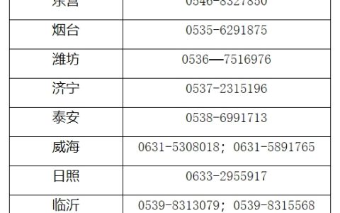 山东考区各考点2025年医师资格考试报名审核通知汇总