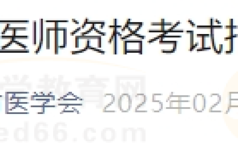 海南省海口市2025年医师资格考试报名须知