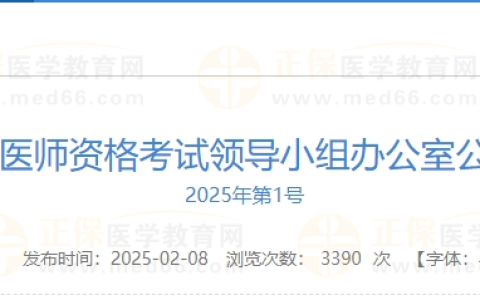 山西省晋中市2025年国家医师资格考试报名审核通知