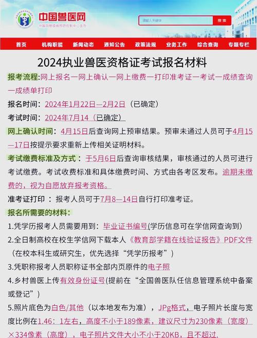 执业证资格兽医报名考试时间_执业兽医资格考试报考资格_执业兽医资格证考试报名