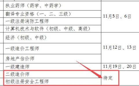 宁夏二级造价师考试报名时间安排，不要错过！