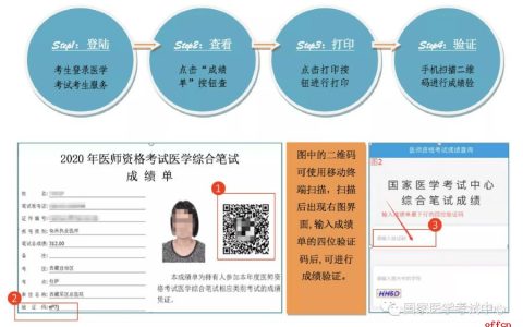 2020年医师资格考试“一年两试”二试成绩查询时间