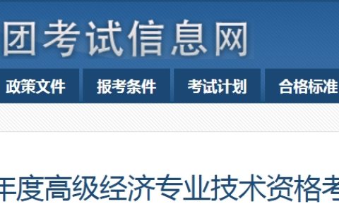 新疆兵团2025年高级经济师报名公告发布，4月9日起报名