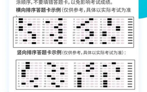 汉语水平考试HSK答题卡样式及填涂要求详细解析，关乎考试成败