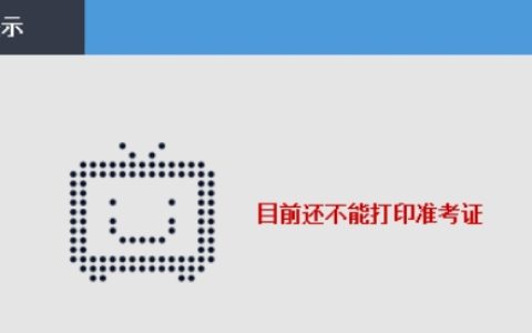 2025上半年中小学教资面试准考证打印不了怎么办？
