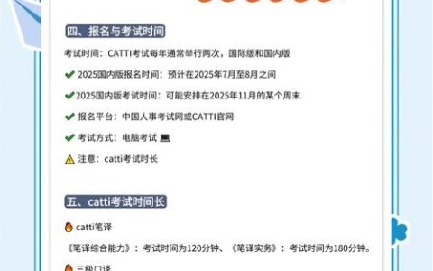CATTI二级考试报名要求详解：国籍、学历等条件逐一说明