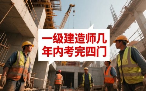 解惑：一级建造师几年内考完四门