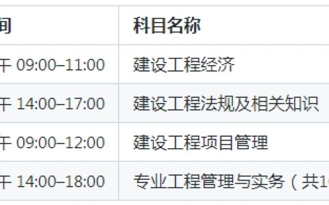 2025年内蒙古一级建造师考试安排公布！时间、科目与考场要求一次看全