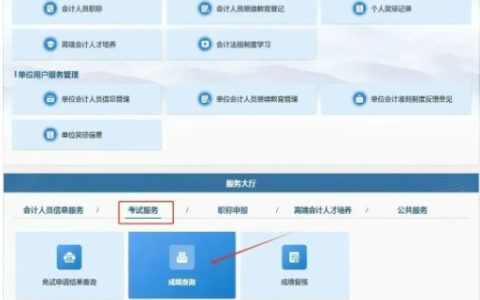 全国会计资格评价网2025年高级会计师考试成绩查询入口已开通