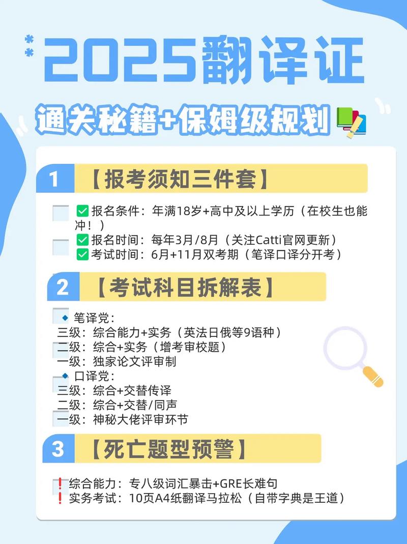2025翻译专业资格考试_翻译专业资格证报考时间_翻译专业资格证考试