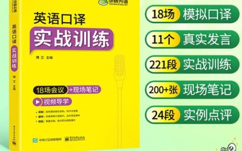 CATTI二级口译教材：提升技能必备，涵盖多领域且编写细致