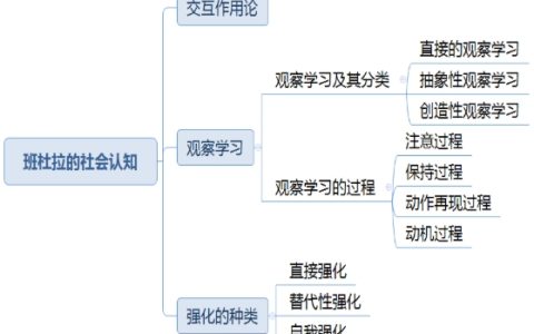 25下幼儿园教师资格证考试科目二常考！班杜拉的社会认知学习理论，必须学会！