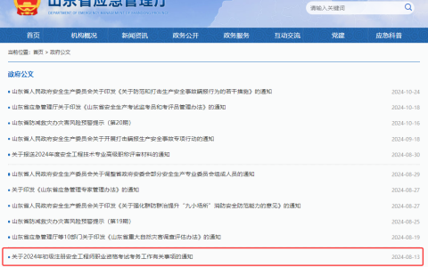 2025年山东省可以报考初级注册安全工程师吗？