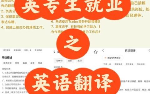 备受推崇的翻译领域考试，其价值体现在哪儿？就业前景如何？