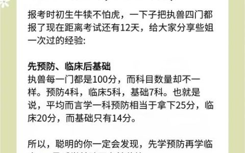 想成为动物医生？必须先通过关键认证考试，这些问题要清楚