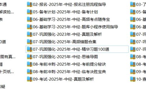 中级经济师考试通过率及报名人数分布一览