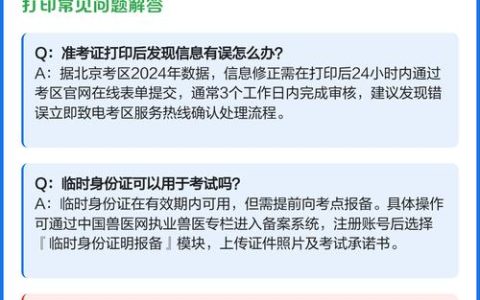 执业兽医考试准考证打印全攻略，关乎考试成败，务必重视