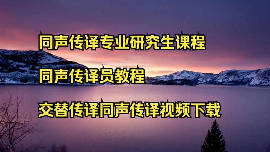交替传译教程_交替传译中的笔记及语言问题_catti交替传译停顿时间