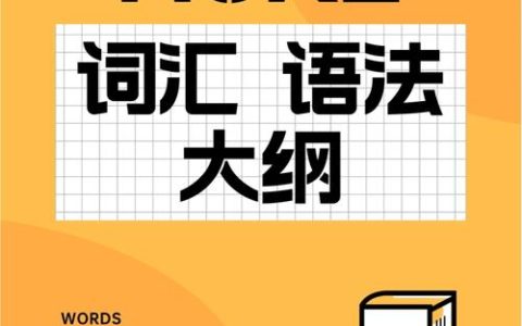 HSK考试大纲详解：涵盖词汇、语法与题型，助你高效备考