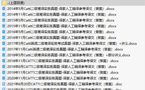 CATTI二级笔译真题解析：难度剖析与备考策略，助你精准掌握考点