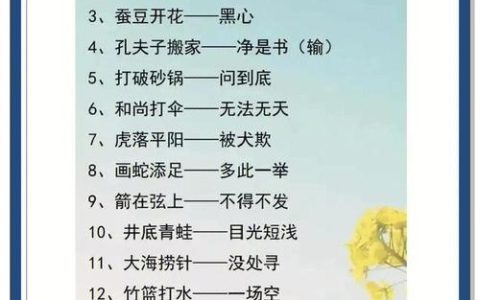 学汉语新招儿:一学就会的100句常用俗语,秒变中国通